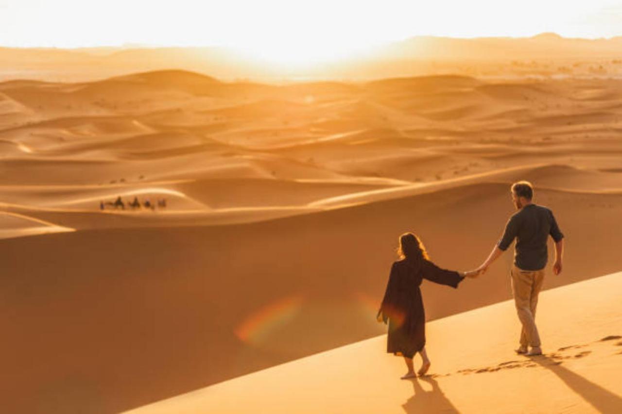 Desert Paradise Luxury Camp مرزوكة المظهر الخارجي الصورة
