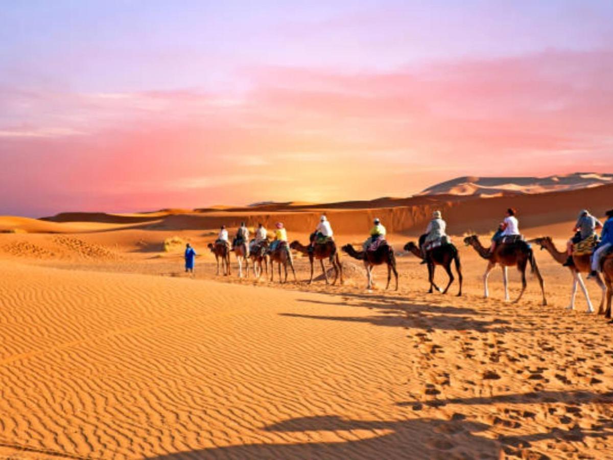 Desert Paradise Luxury Camp مرزوكة المظهر الخارجي الصورة