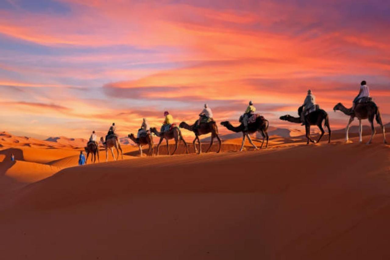 Desert Paradise Luxury Camp مرزوكة المظهر الخارجي الصورة