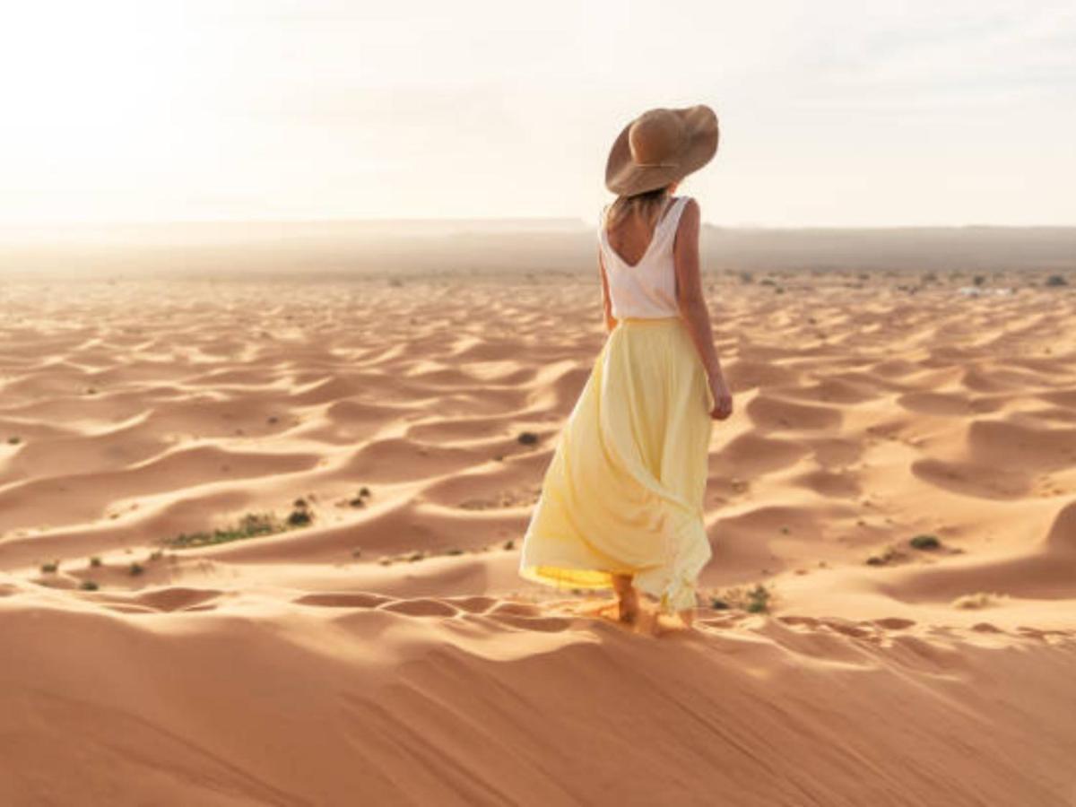 Desert Paradise Luxury Camp مرزوكة المظهر الخارجي الصورة